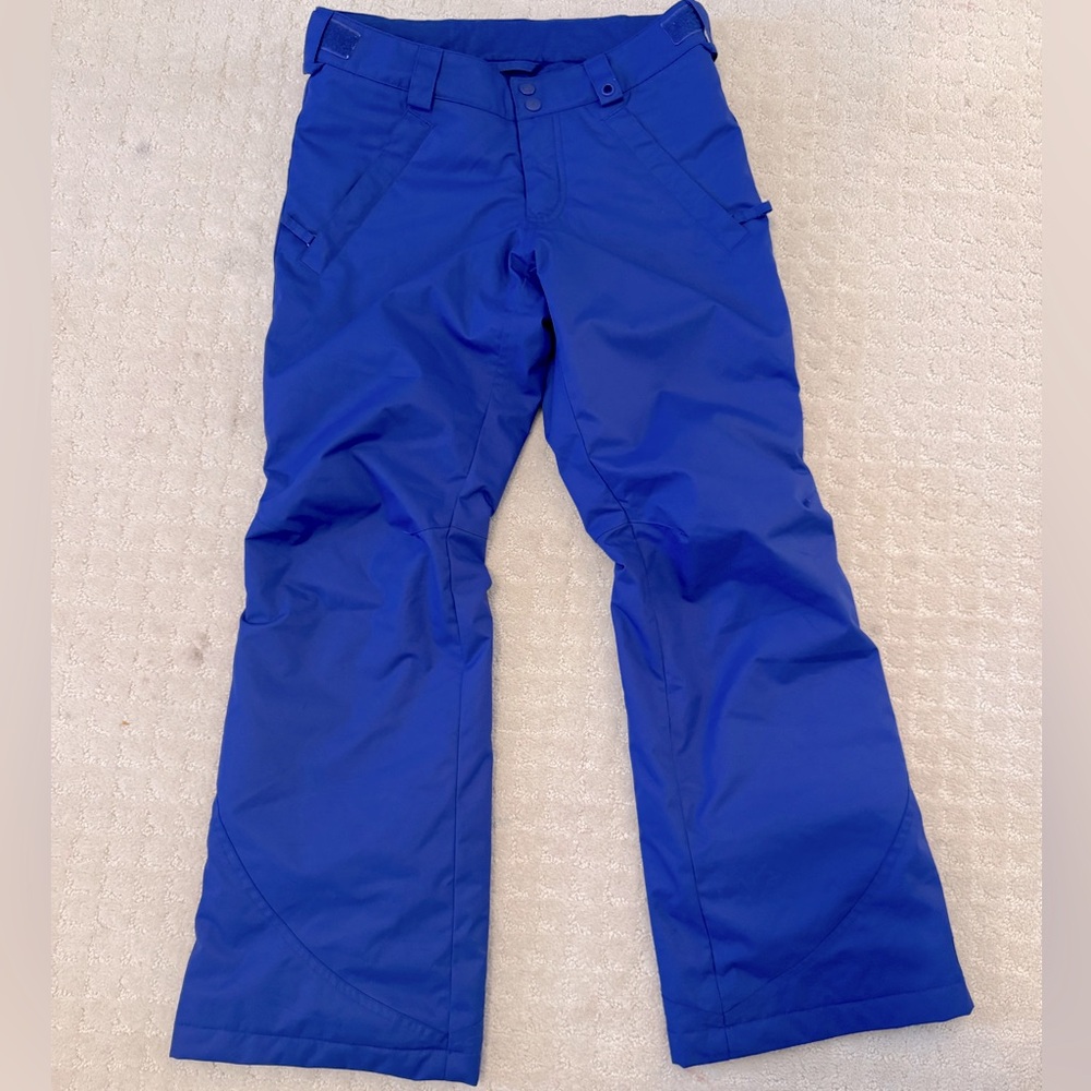 BURTON Girls Dryride Snowboard/Ski pants purple blue Size Medium 10/12